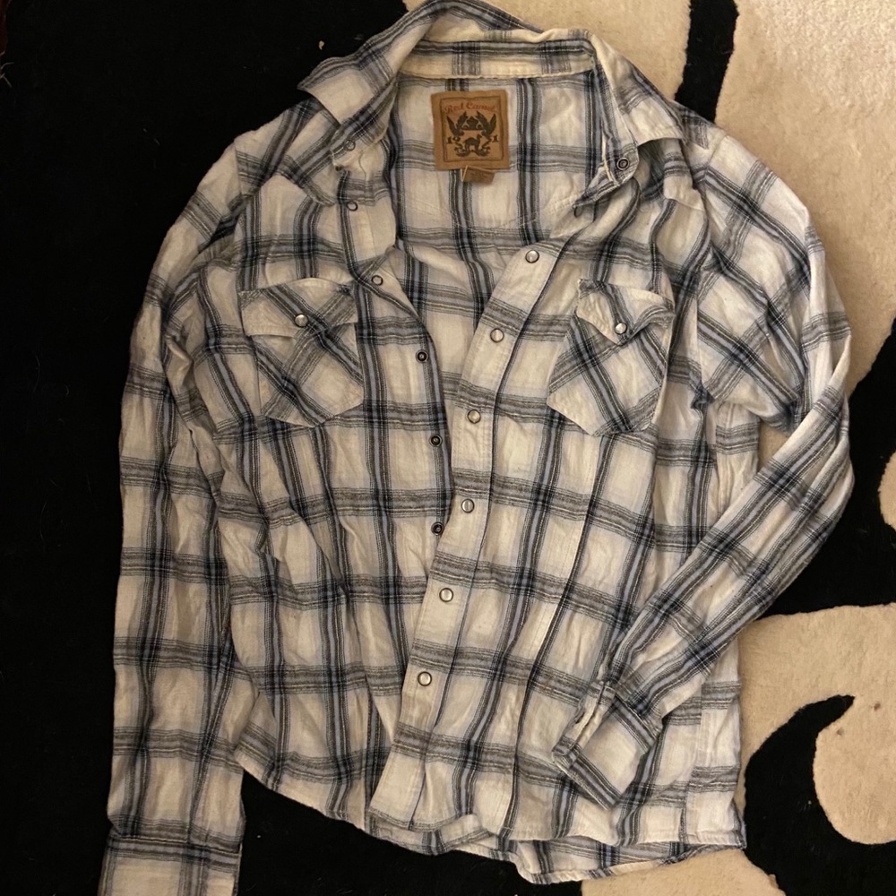 Western Style Plaid Flannel